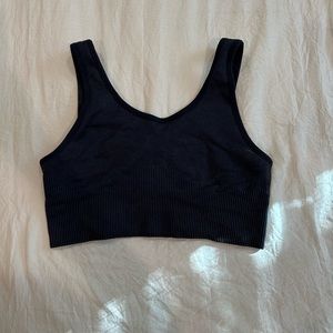 Black Sports Bra